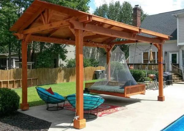 Красивые навесы: обзор популярных дизайнов и материалов Красивые навесы: обзор популярных дизайнов и материалов