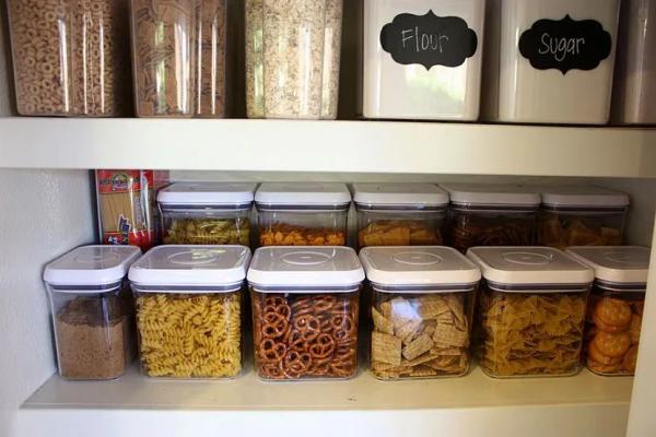 Примеры внутреннего наполнения кухонных шкафов