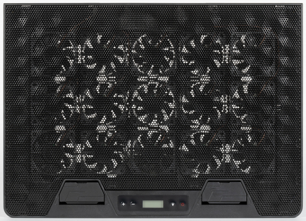 Подставка Evolution LCS-09 RGB для ноутбука до 17 дюймов, с активным охлаждением и красочной подсветкой Подставка Evolution LCS-09 RGB для ноутбука до 17 дюймов, с активным охлаждением и красочной подсветкой