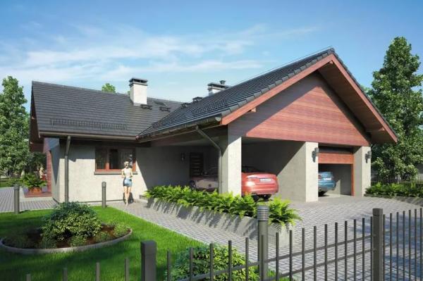 Планировка одноэтажного дома с 3 спальнями: как сделать ее оптимальной Планировка одноэтажного дома с 3 спальнями: как сделать ее оптимальной