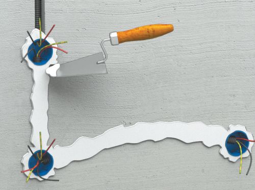 Монтаж скрытой электропроводки Монтаж скрытой электропроводки