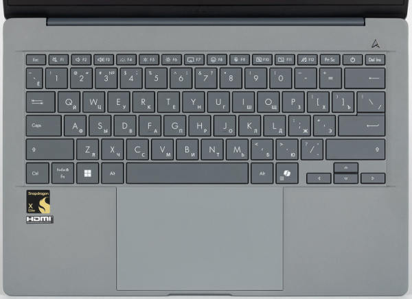 Обзор ноутбука Asus Zenbook A14 UX3407RA на платформе Snapdragon X Elite X1E-78-100