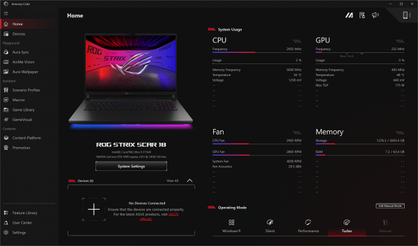 Обзор игрового ноутбука Asus ROG Strix Scar 18 G835LX с Intel Core Ultra 9 275HX и Nvidia GeForce RTX 5090 Laptop Обзор игрового ноутбука Asus ROG Strix Scar 18 G835LX с Intel Core Ultra 9 275HX и Nvidia GeForce RTX 5090 Laptop