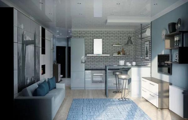 Квартира-студия с балконом – варианты дизайна комнаты площадью 25 кв. м. Квартира-студия с балконом – варианты дизайна комнаты площадью 25 кв. м.