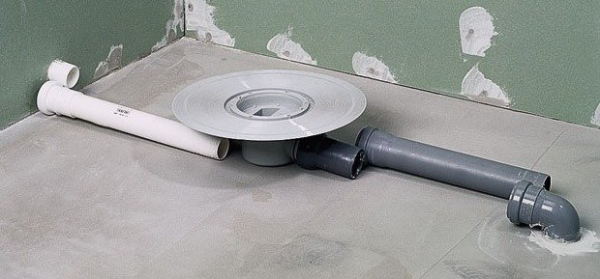 Как сделать сливной трап в душевой Как сделать сливной трап в душевой