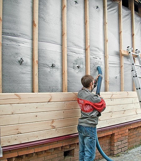 Дополнительное утепление стен деревянного дома Дополнительное утепление стен деревянного дома