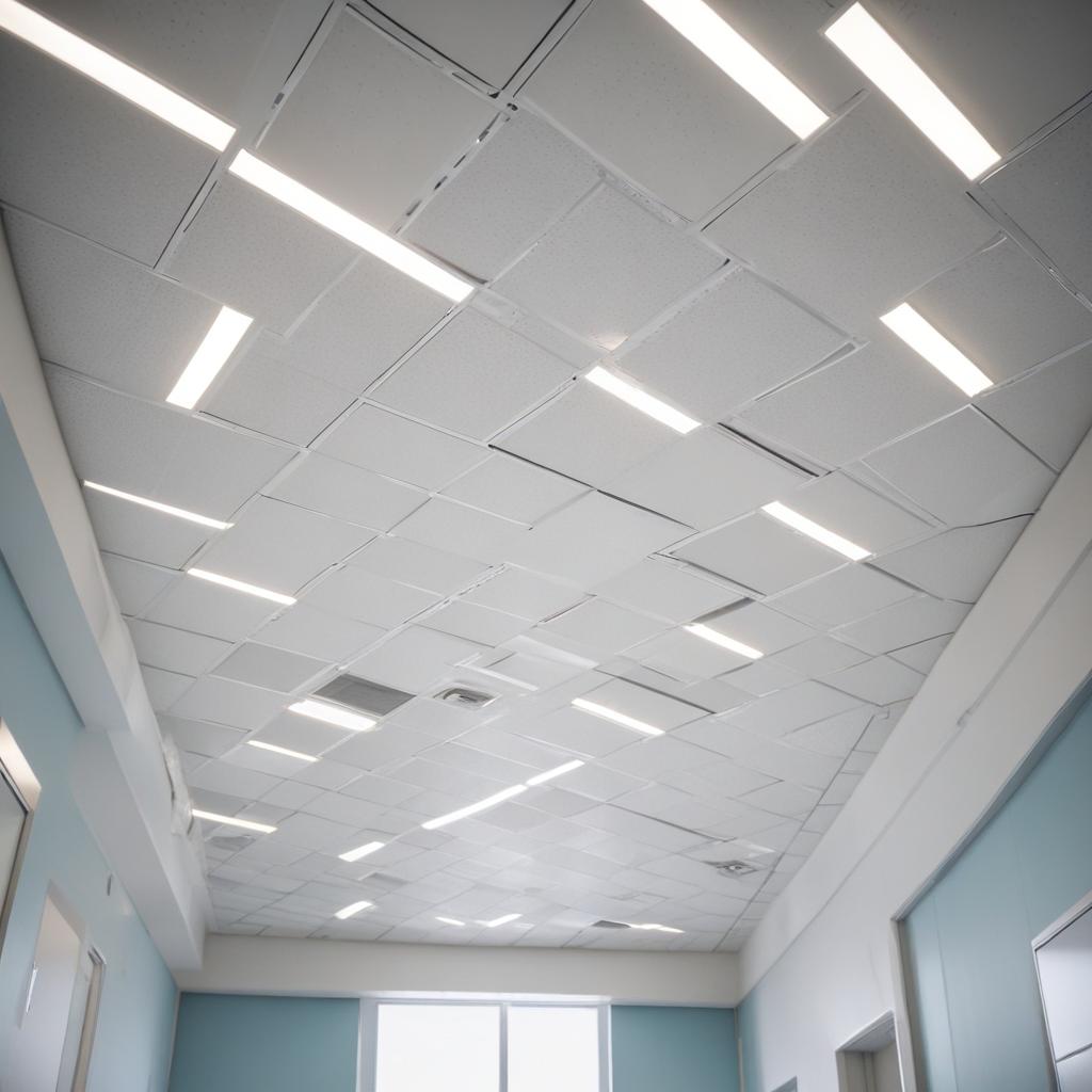 Медицинские потолки: особенности применения крепёжных систем