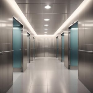 Сантехнические перегородки: виды материалов и требования к установке