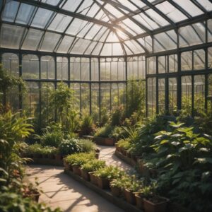 Английские стеклянные теплицы: конструктивные особенности и выбор материалов