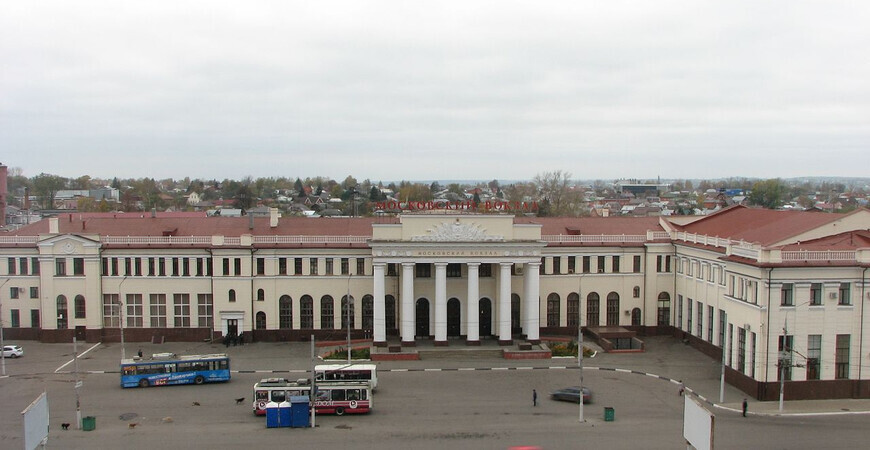 Московский вокзал Тулы