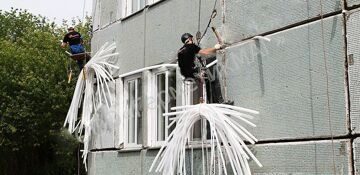 Расшивка и Герметизация межпанельных деформационных швов герметиками и мастиками
