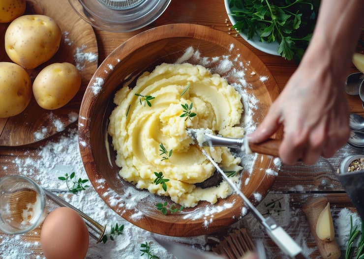 Как приготовить картофельное пюре без комочков Как приготовить картофельное пюре без комочков